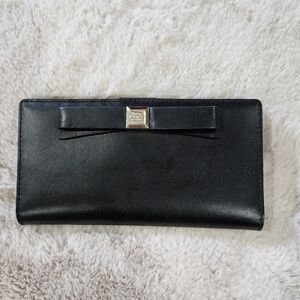 EUC Kate Spade Elegant Black Women's Wallet Clutch